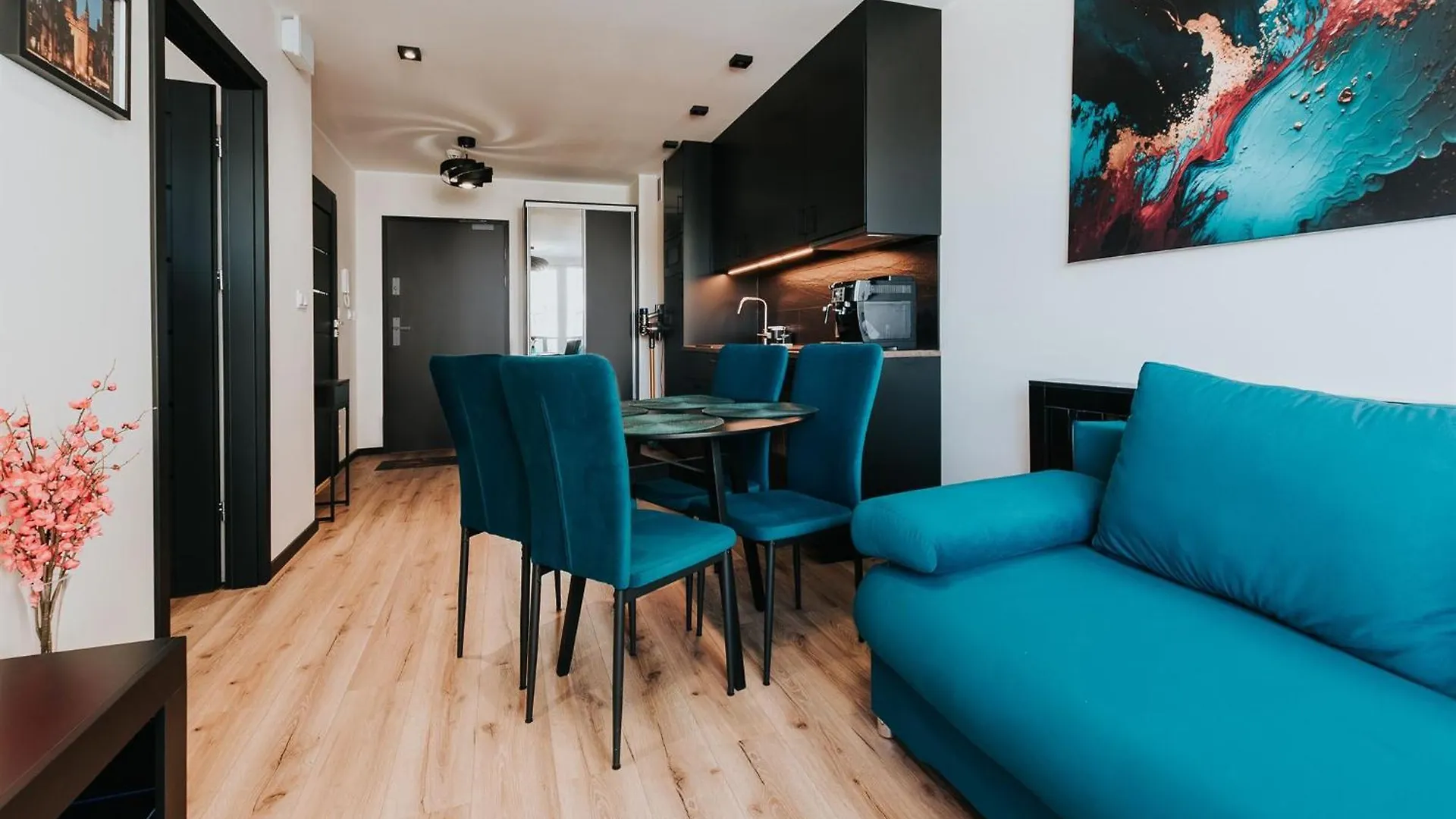 Blue Apartment Portovo W Gdansku Blisko Starego Miasta